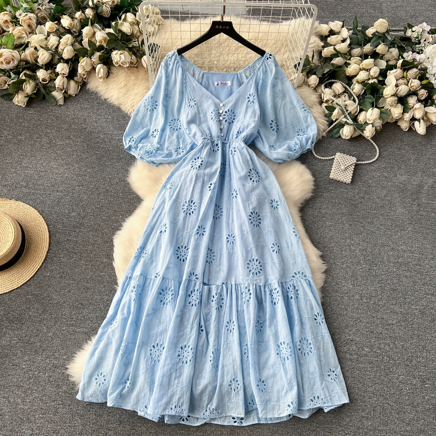 Roses only lace dress CD1014 images